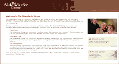 Desktop Screenshot of aldenderfer.com