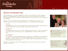 Tablet Screenshot of aldenderfer.com
